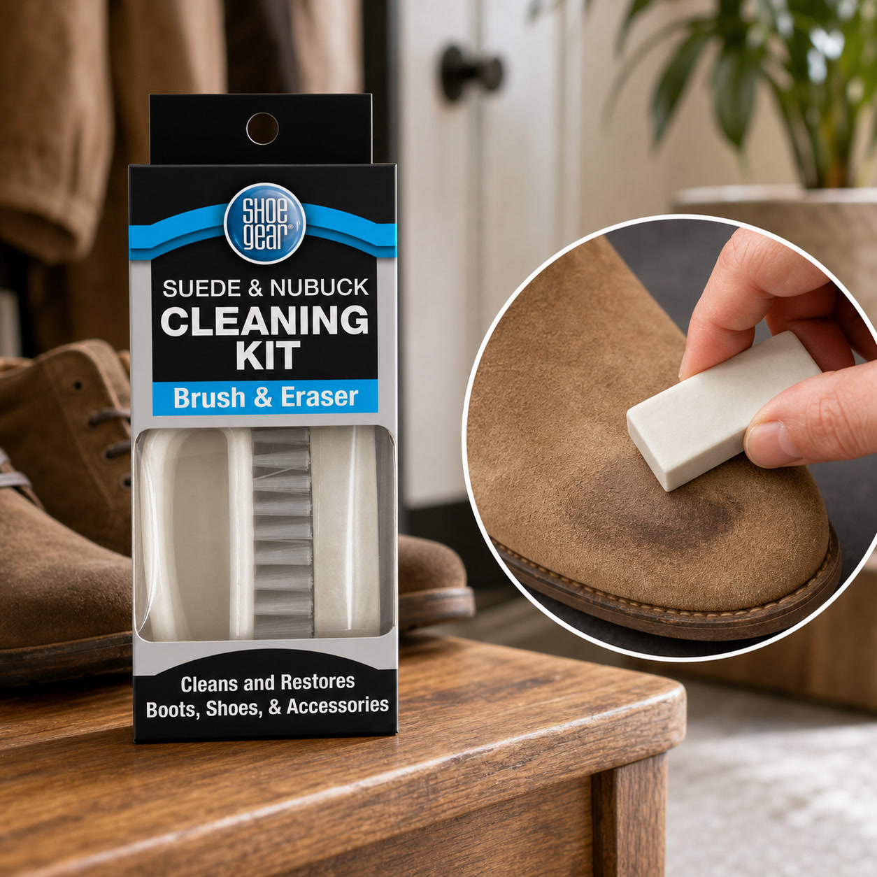 Sneaker Care For Suede - Suede And Nubuck Shoe Care Kit