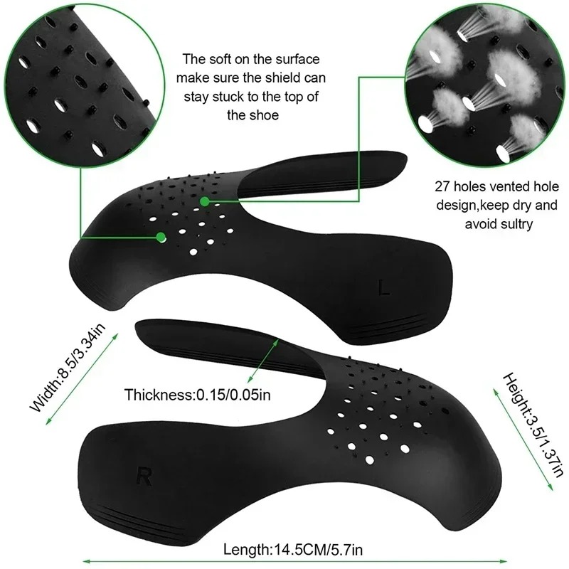 4Pcs Anti Crease Shoe Protecto - đánh giá và giá Sneaker Care Kit