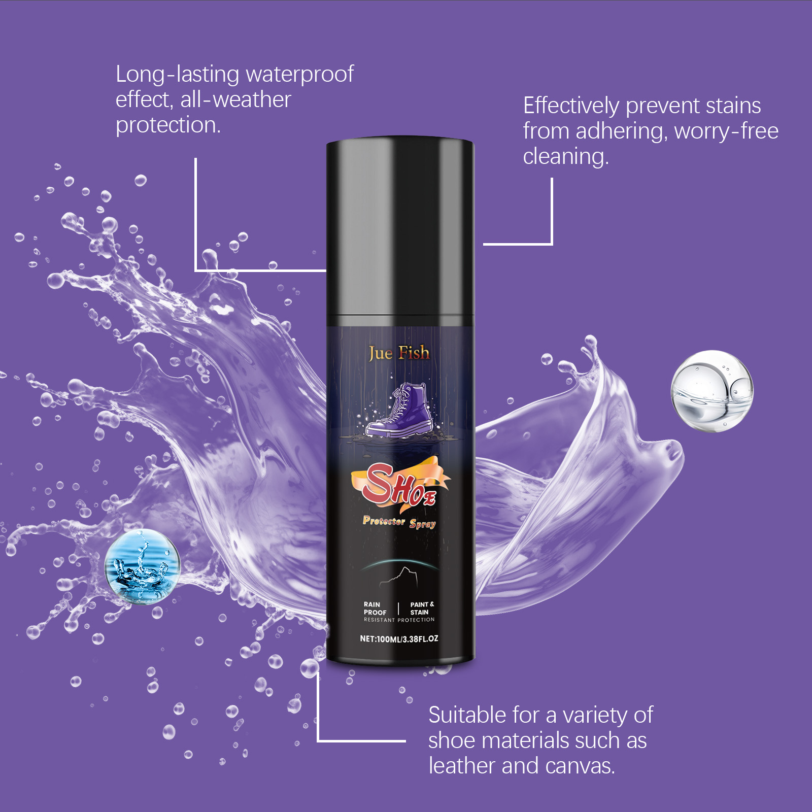 100ML Shoe Protector Spray Cle - đánh giá và giá Sneaker Cleaning Kit