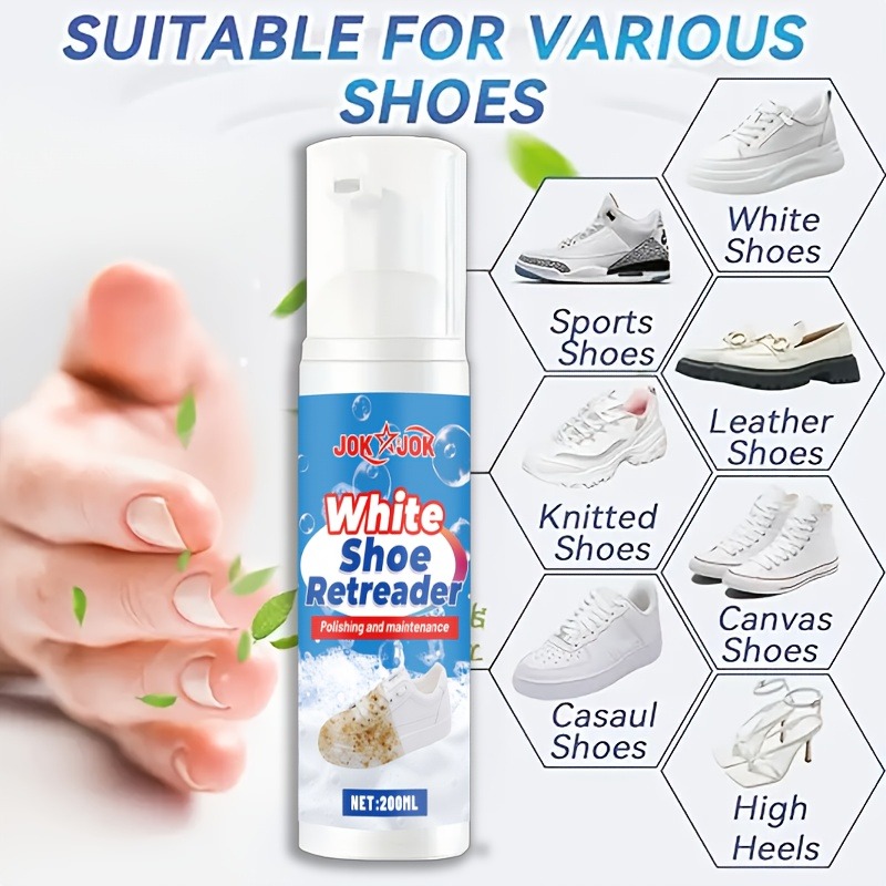 Shoe Foam Care Agent: Instant  - đánh giá và giá Sneaker Care Foam