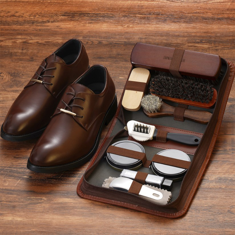 HorseHair Shoe Brush Set Leath - đánh giá và giá Sneaker Cleaning Kit
