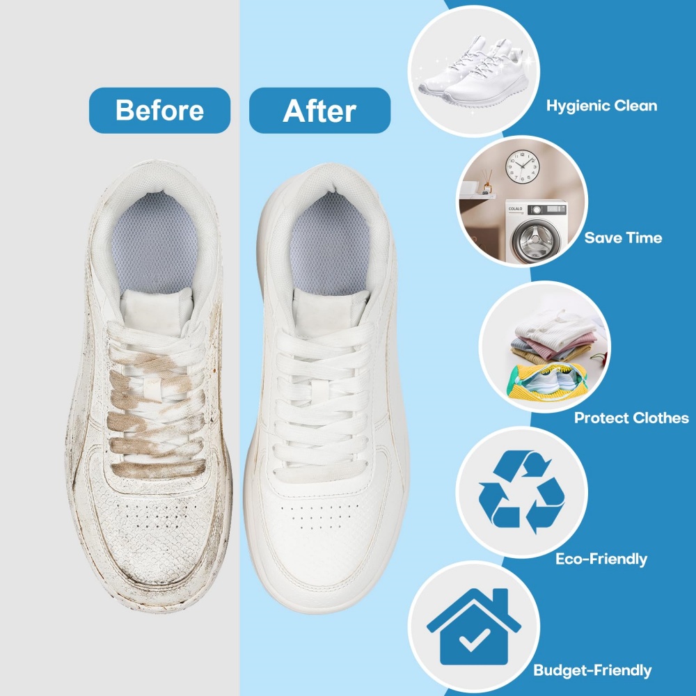 Reusable Shoe Cleaning Laundry - đánh giá và giá Sneaker Cleaning Kit