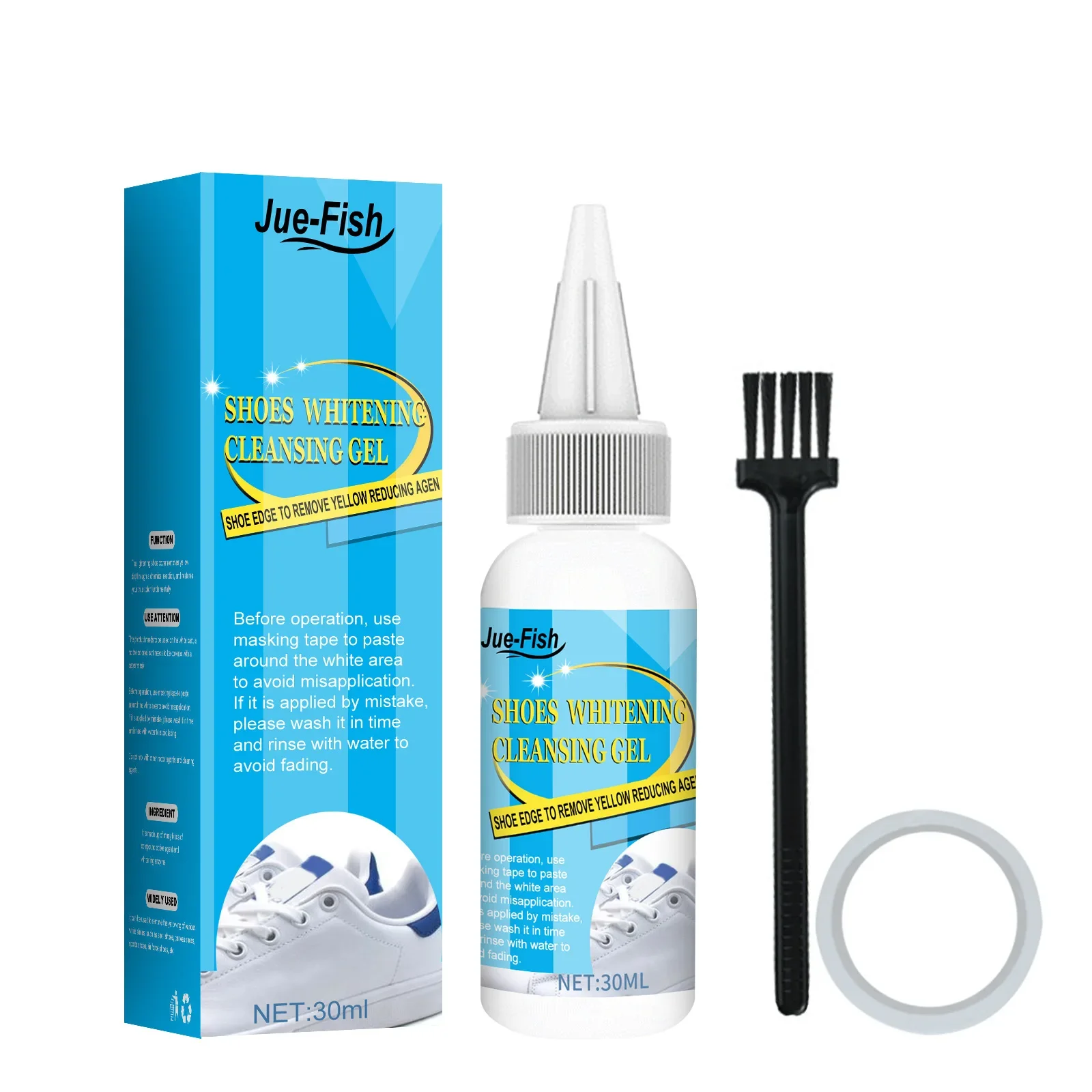 White Shoes Cleaning Gel Stain - đánh giá và giá Sneaker Cleaning Kit