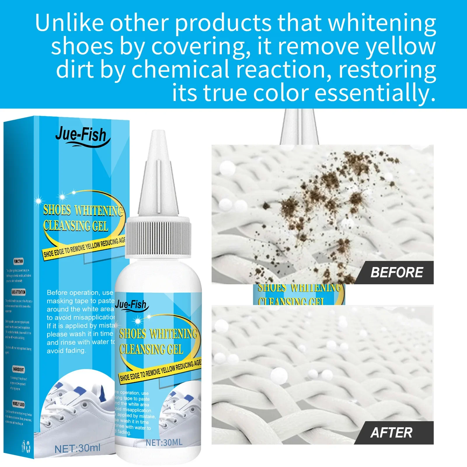 White Shoes Cleaning Gel Stain - đánh giá và giá Sneaker Cleaning Kit