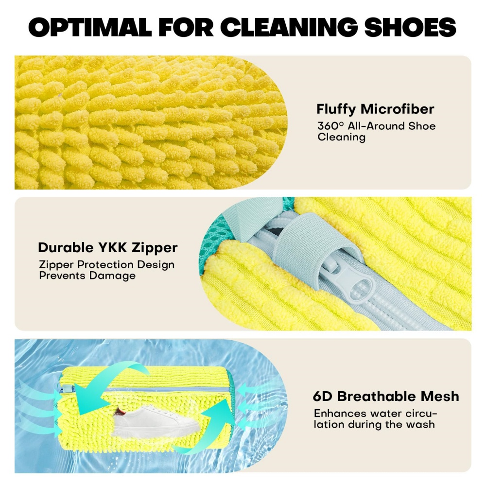 Reusable Shoe Cleaning Bags fo - đánh giá và giá Sneaker Cleaning Kit