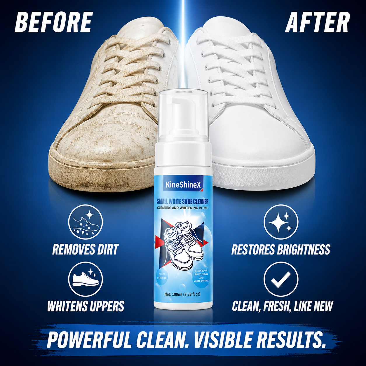 Gihen Shoe Cleaner Kits Water- - đánh giá và giá Sneaker Cleaning Kit